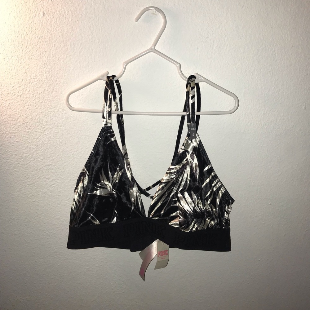 NWT PINK BRALETTE+PANTY